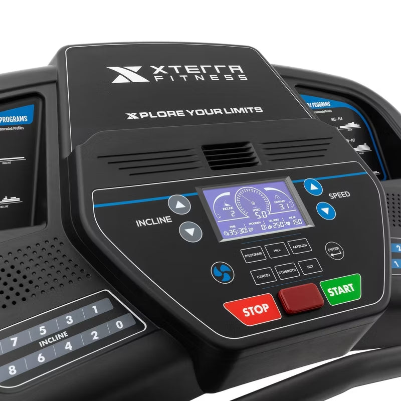 XTERRA Fitness TR65 Smart Folding Electric Treadmill