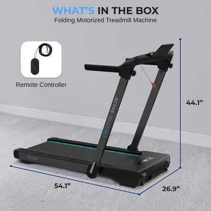 SereneLife Folding Motorized Treadmill - Home Gym