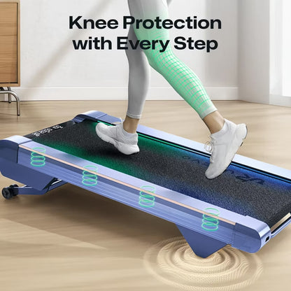 UREVO CyberPad Smart Treadmill | 14% Incline, Quiet Treadmill with App