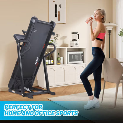 ODK Perfect Treadmills for Home, Treadmill with Incline -3 to +15 MPH Speed, Heavy Duty Running Treadmill with Incline Controls for Home Fitness