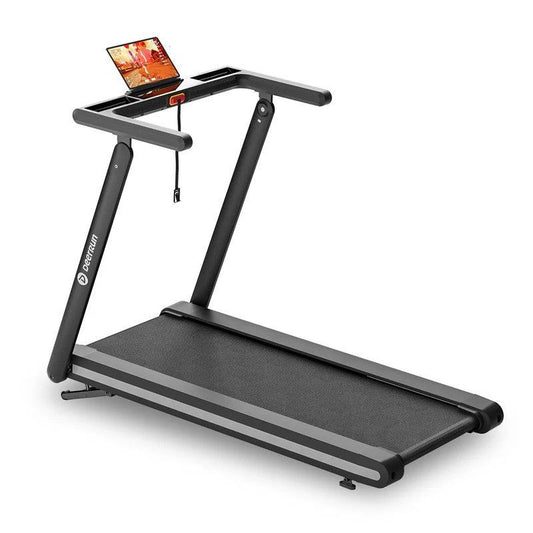 DeerRun Update Treadmill With 15% Auto Incline Full Running Deck Treadmill 400Lbs, 11.3Mph
