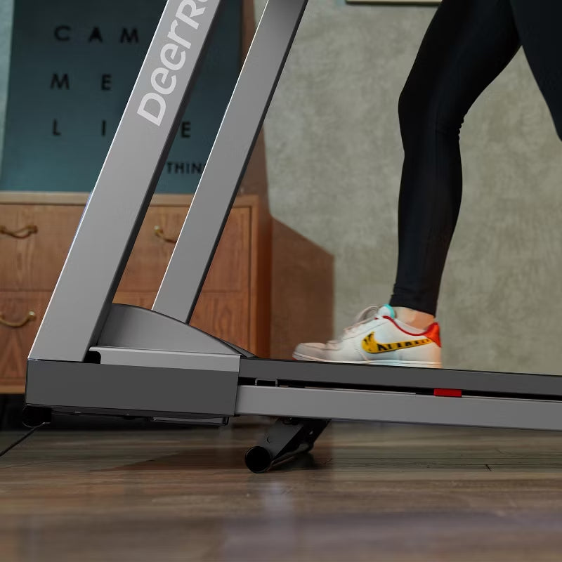 DeerRun Walking Treadmills 44.09X16.53 In Walking Pad Treadmill 3 in 1 Under Desk Treadmill