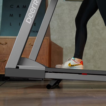 DeerRun Walking Treadmills 44.09X16.53 In Walking Pad Treadmill 3 in 1 Under Desk Treadmill